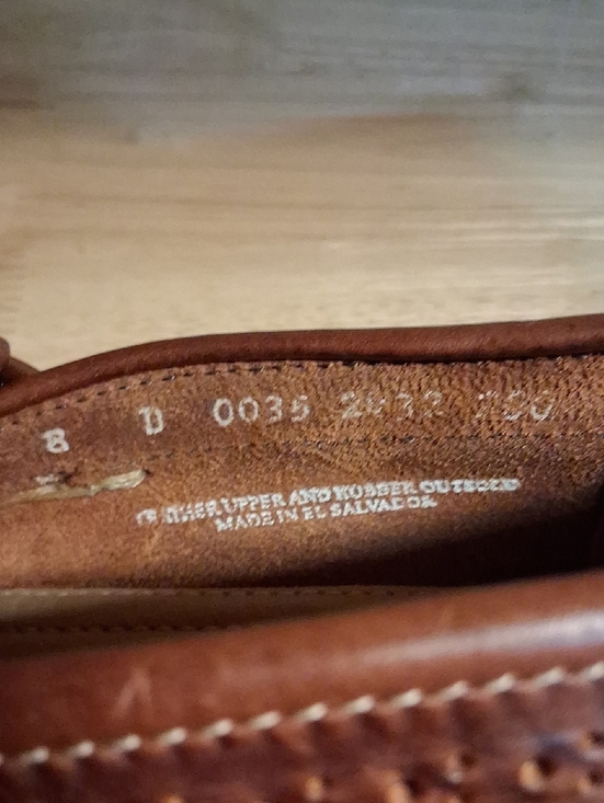 G.H.Bass Weejuns Brown Leather Loafers Dress Shoes 8D main image 7